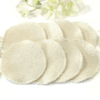 Venez découvrir mes Disques démaquillants en Molleton et Micro-éponge Bio, lavables et réutilisables. Les cotons sont absorbants, doux et exfoliants.