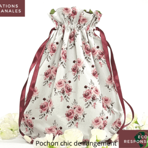 Sac pochon chic de rangement