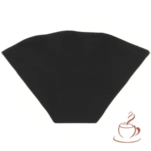 Découvrez le Filtre à café réutilisable Bio N°4 Noir en coton certifié GOTS. Savourez un café aux arômes préservés, économisez et limitez vite vos déchets !